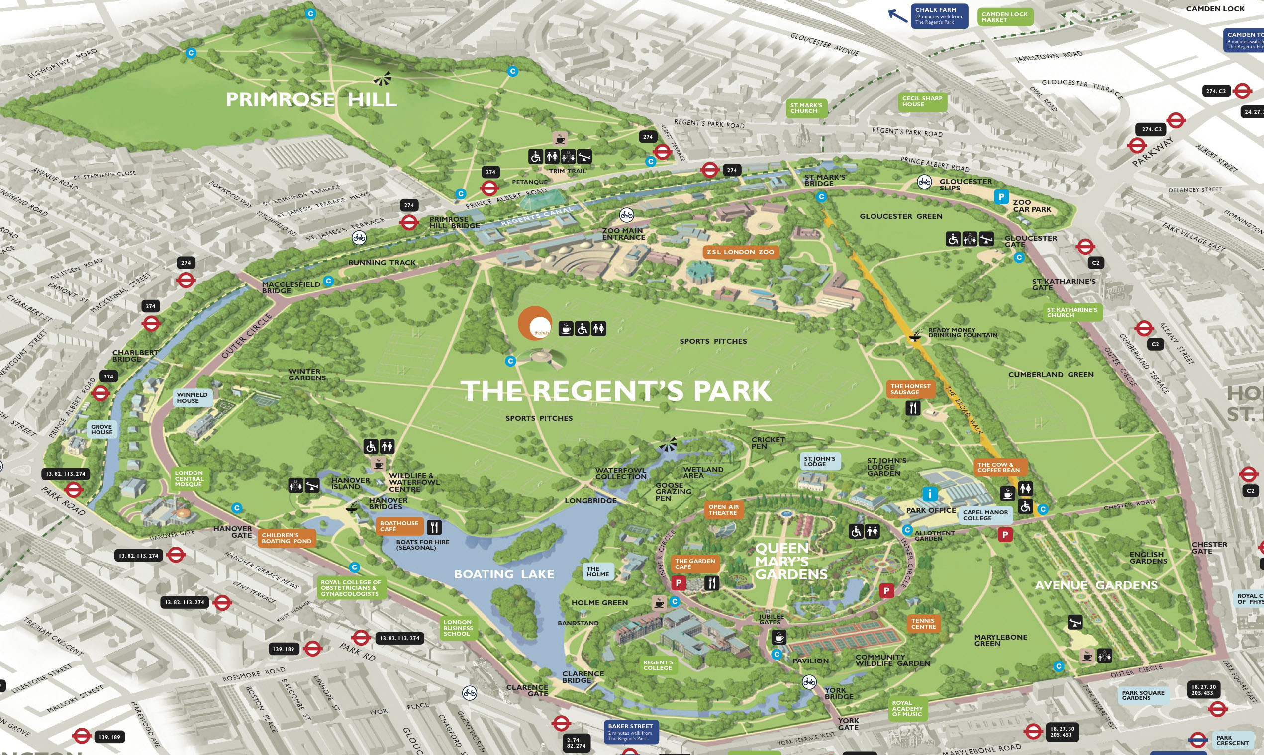Regents Park Guía De Londres Para Viajeros 